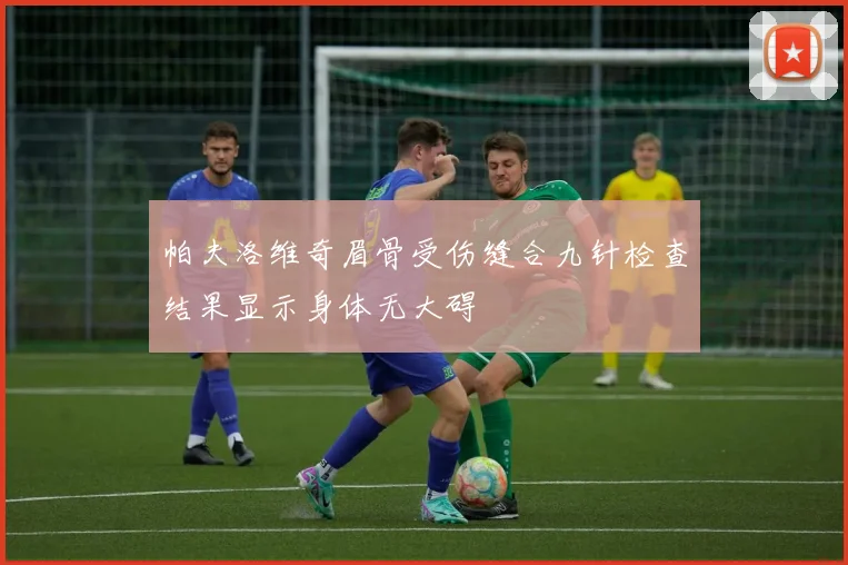 帕夫洛维奇眉骨受伤缝合九针检查结果显示身体无大碍